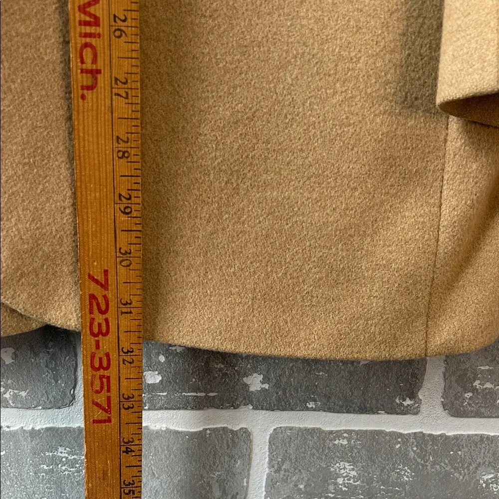 Tailors Row Luxe 100% Camel Hair Blazer | Tan Sport Coat | Mens 40R